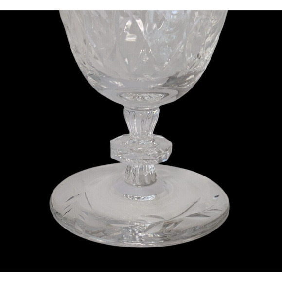 Vintage Rock Sharpe Set of 2 Iced Tea Denbeigh Floral Glasses 6.75" Daisy - Picture 2 of 7